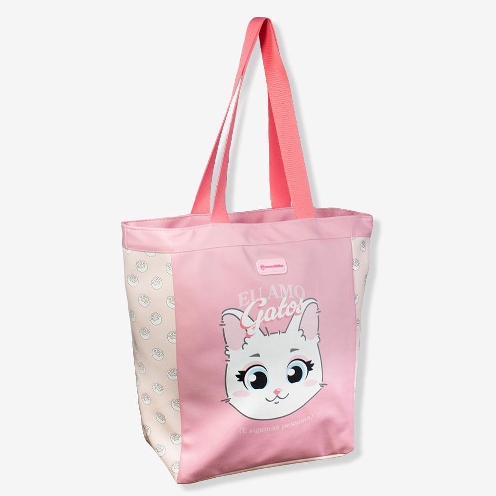 Miniatura Bolsa Eu Amo Gato - Zonacriativa