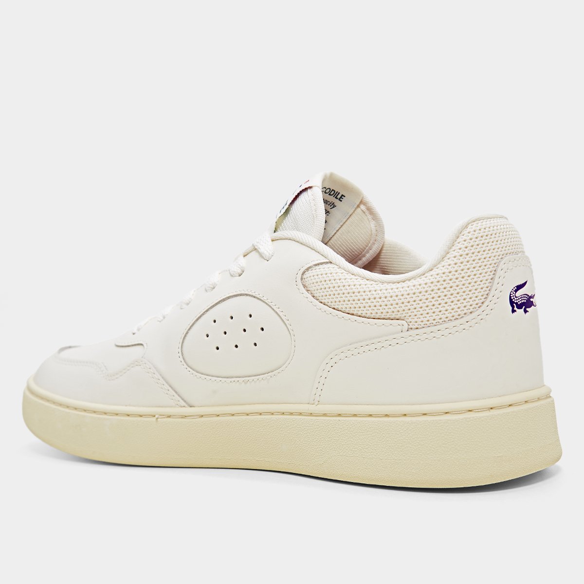 Miniatura Tênis Lacoste Lineset Feminino Off White - 34