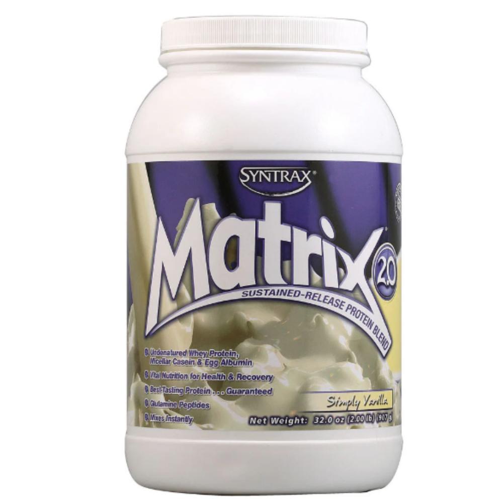 Miniatura Whey Blend Protein Matrix 2.0 907g 2lb Baunilha - Syntrax
