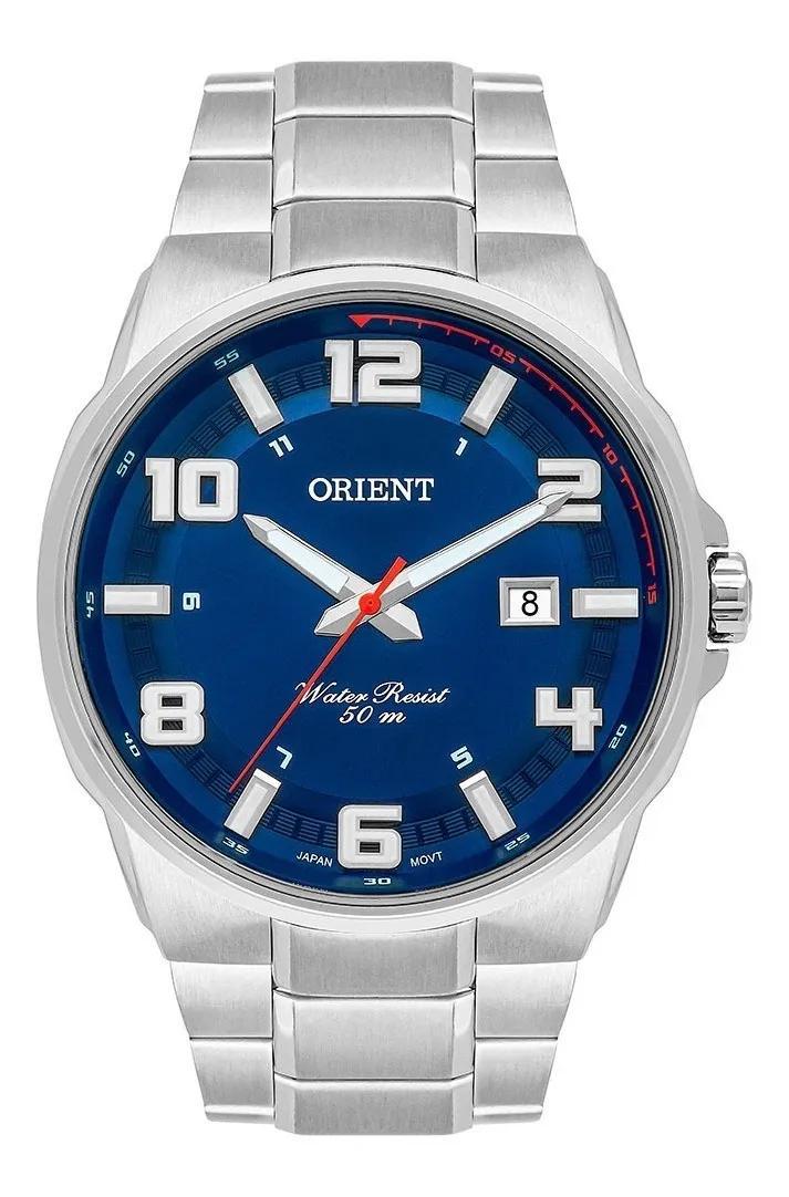 Miniatura Relógio Orient Masculino Azul Original Mbss1366 Original Azul - Relógio - Masculino - Orient - Aço - Analógico - Original