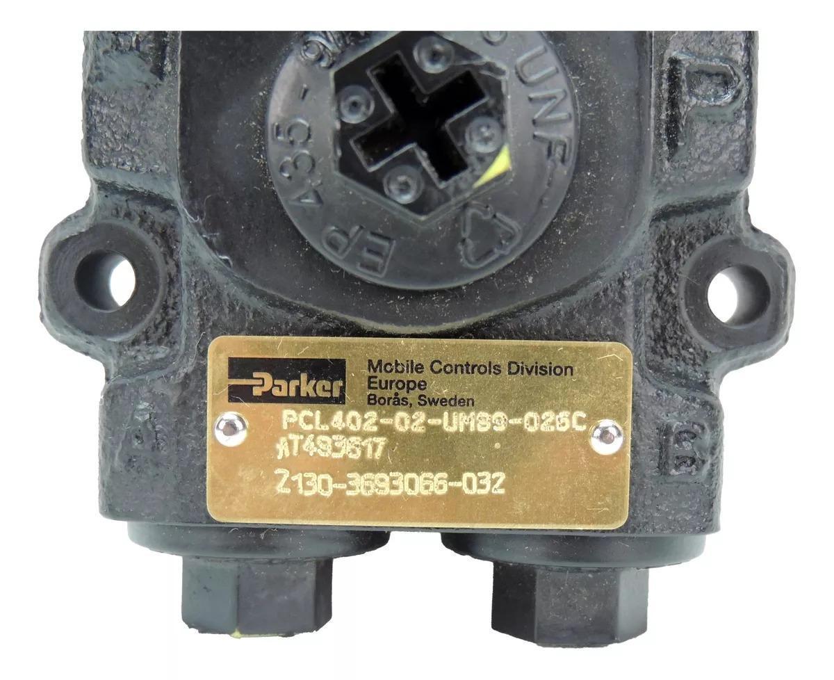 Miniatura Joystick Válvula Controle Parker Pcl402-02-Um89-026C