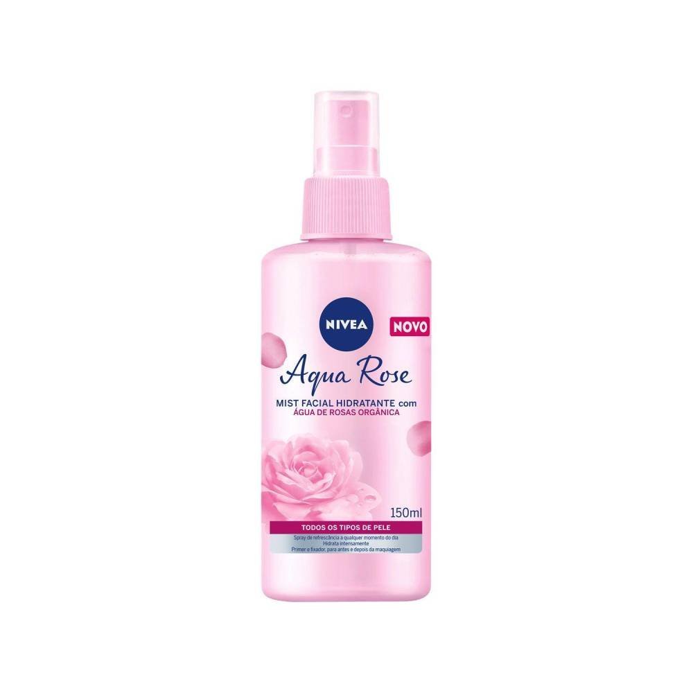 Miniatura Água Hidratante Facial Nivea Nivea Aqua Rose 150ml