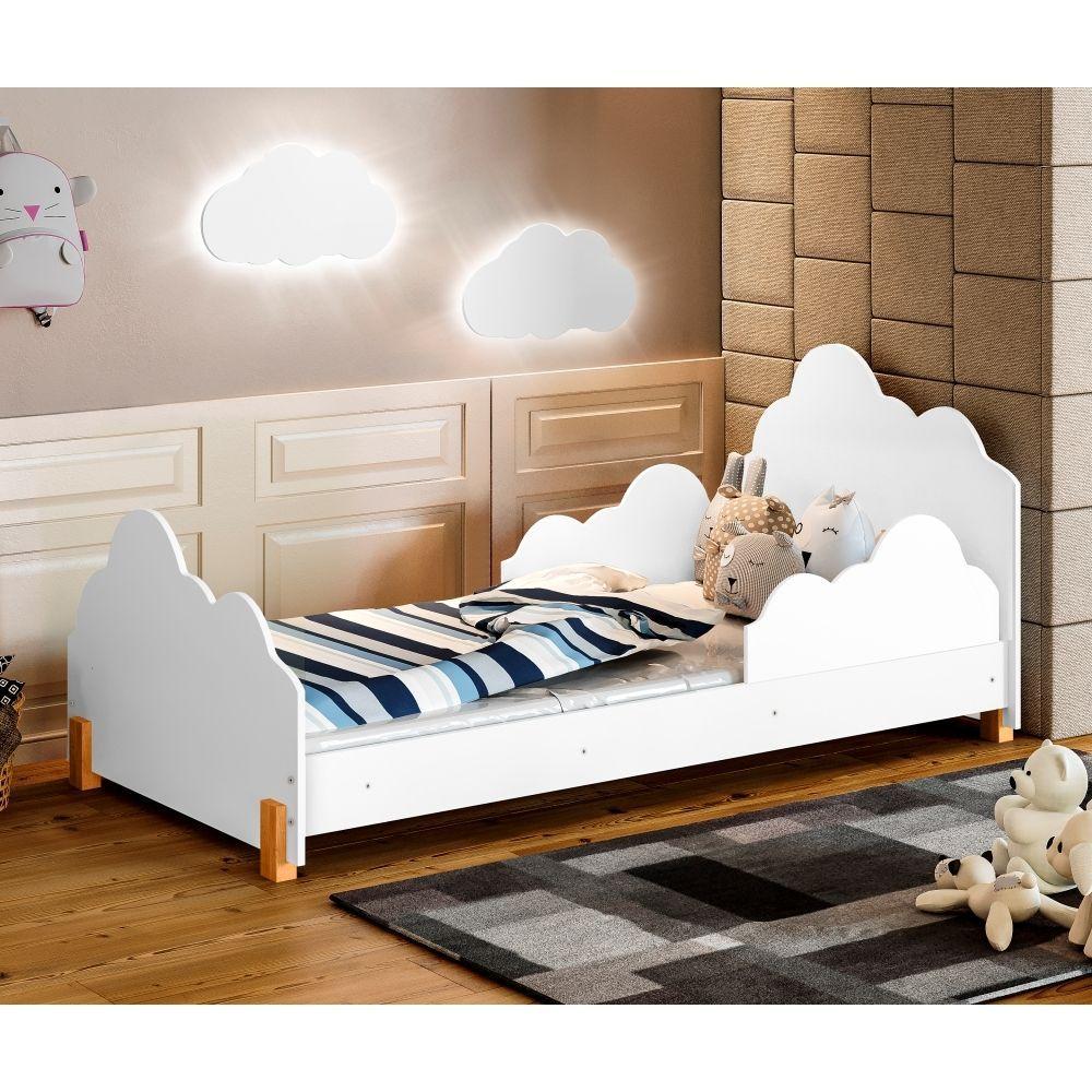 Miniatura Cama Princesa Celeste Branca