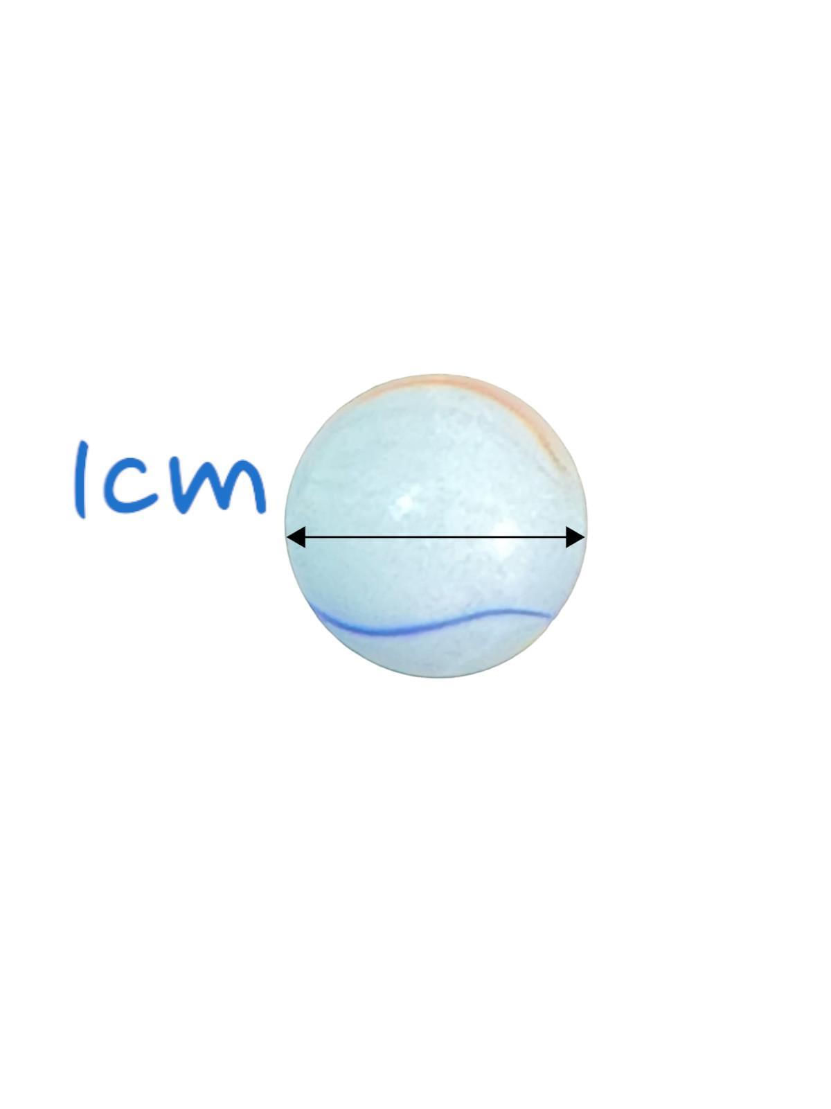 Bolinha Bola De Gude De Leite Mini Gude Leitosinha- Kit 150U