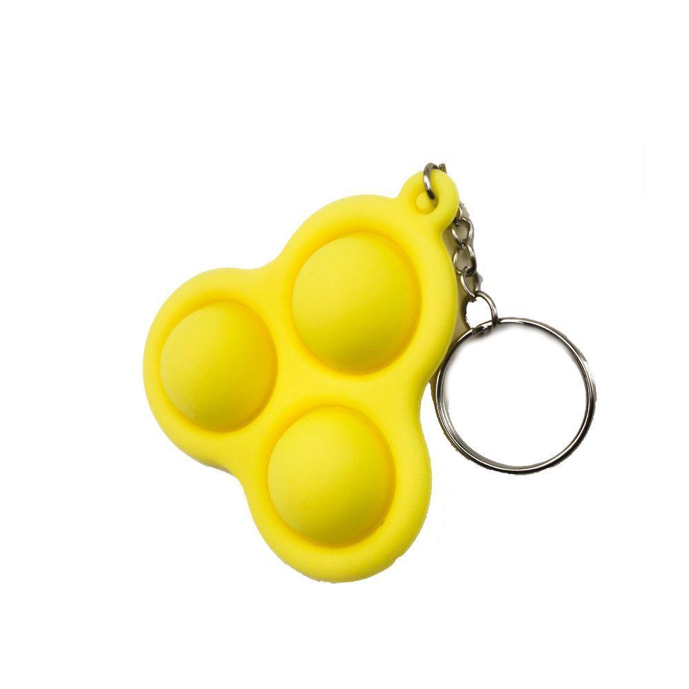 Miniatura Chaveiro Pop It Anti Estresse Fidget Relaxamento Ansiedade S