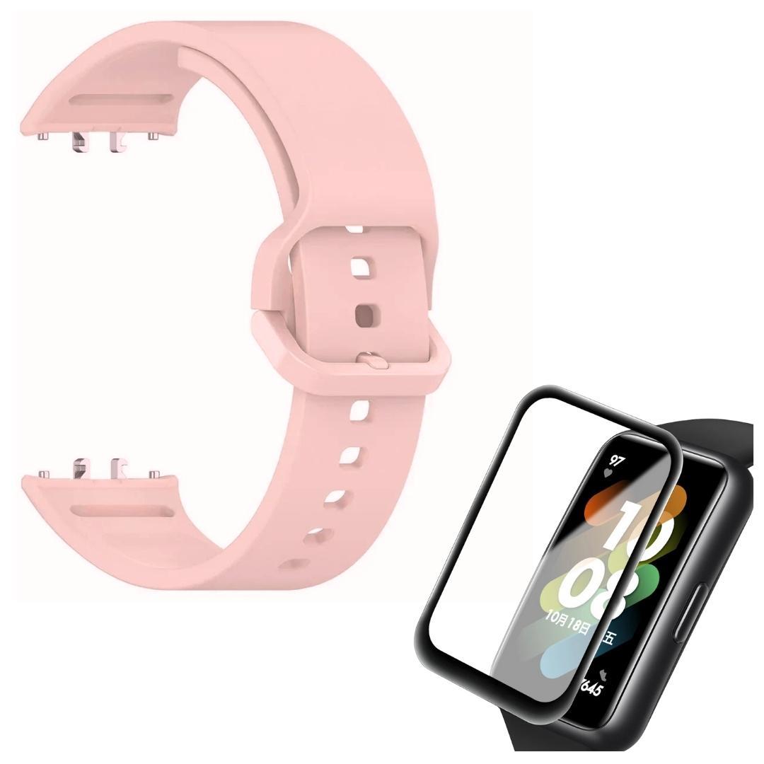 Miniatura Pulseira Para Galaxy Fit 3 - Silicone Sport + Película