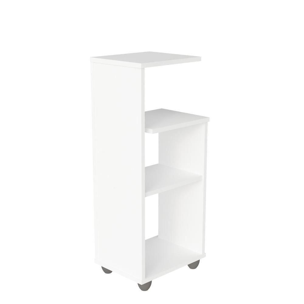 Miniatura Mesa De Apoio Bis Branco Artely Branco
