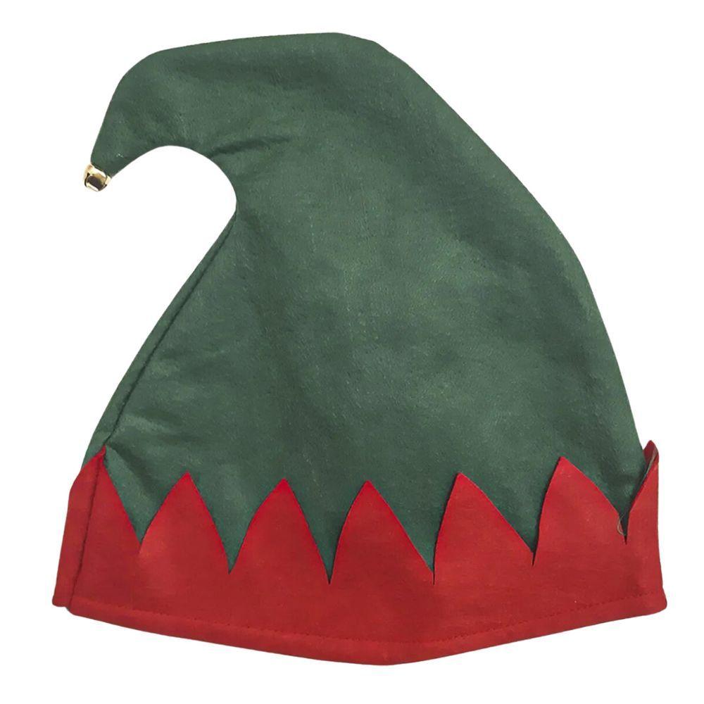 Miniatura Fantasia De Duende Infantil Masculino Curta Com Gorro Tamanho Gg