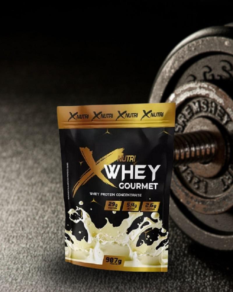 Miniatura Whey Gourmet X Nutri Concentrado Baunilha 907G