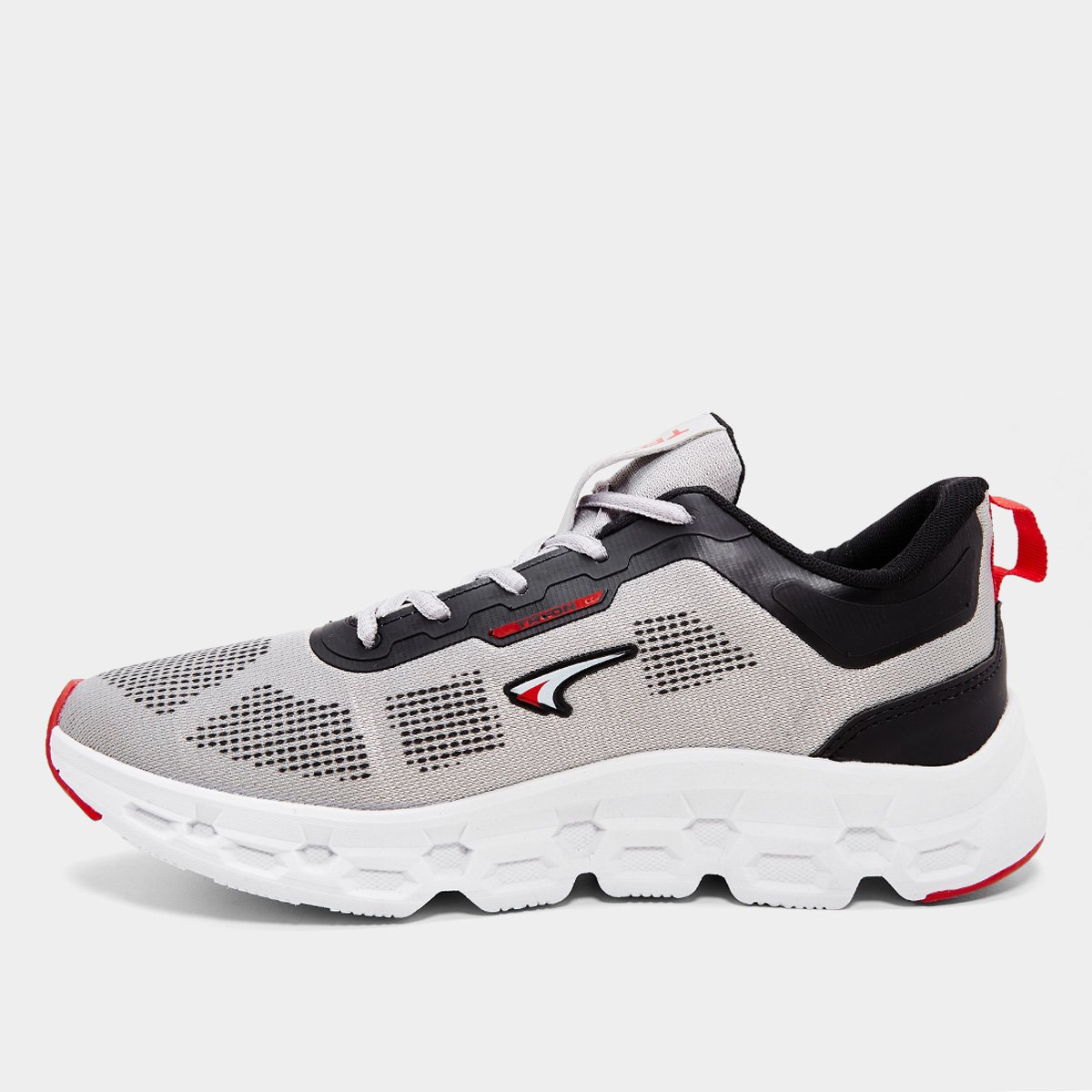 Tênis Tryon Visitech Masculino Cinza+Preto - 41