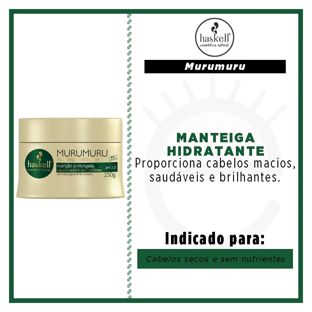 Miniatura Haskell Mururmuru - Manteiga Hidratante 250g