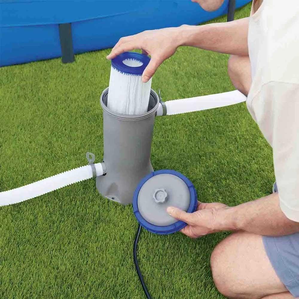 Miniatura Filtro Alta De Eficiencia Para Piscina 2M/H 127V Bestway
