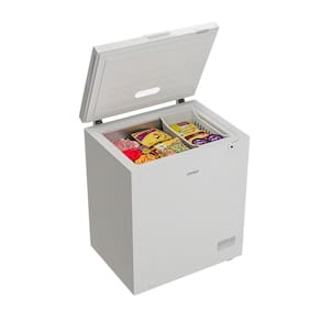 Miniatura Freezer Horizontal 142L Consul CHA14AB Luz de LED Econômico Painel Eletrônico Gás Ecológico Branco 110