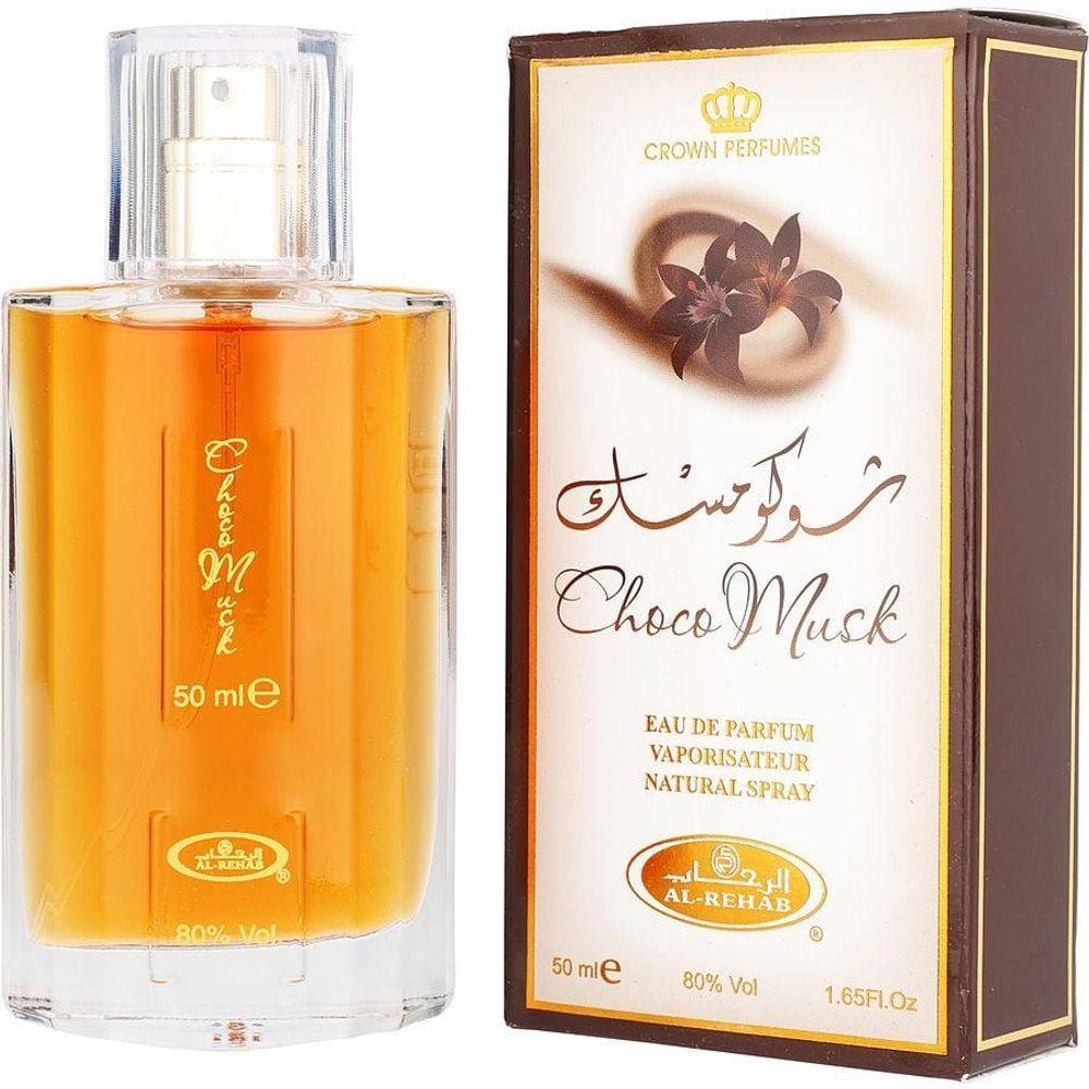 Miniatura Perfume Unisex Al Rehab Choco Musk Eau De Parfum Spray 50 Ml