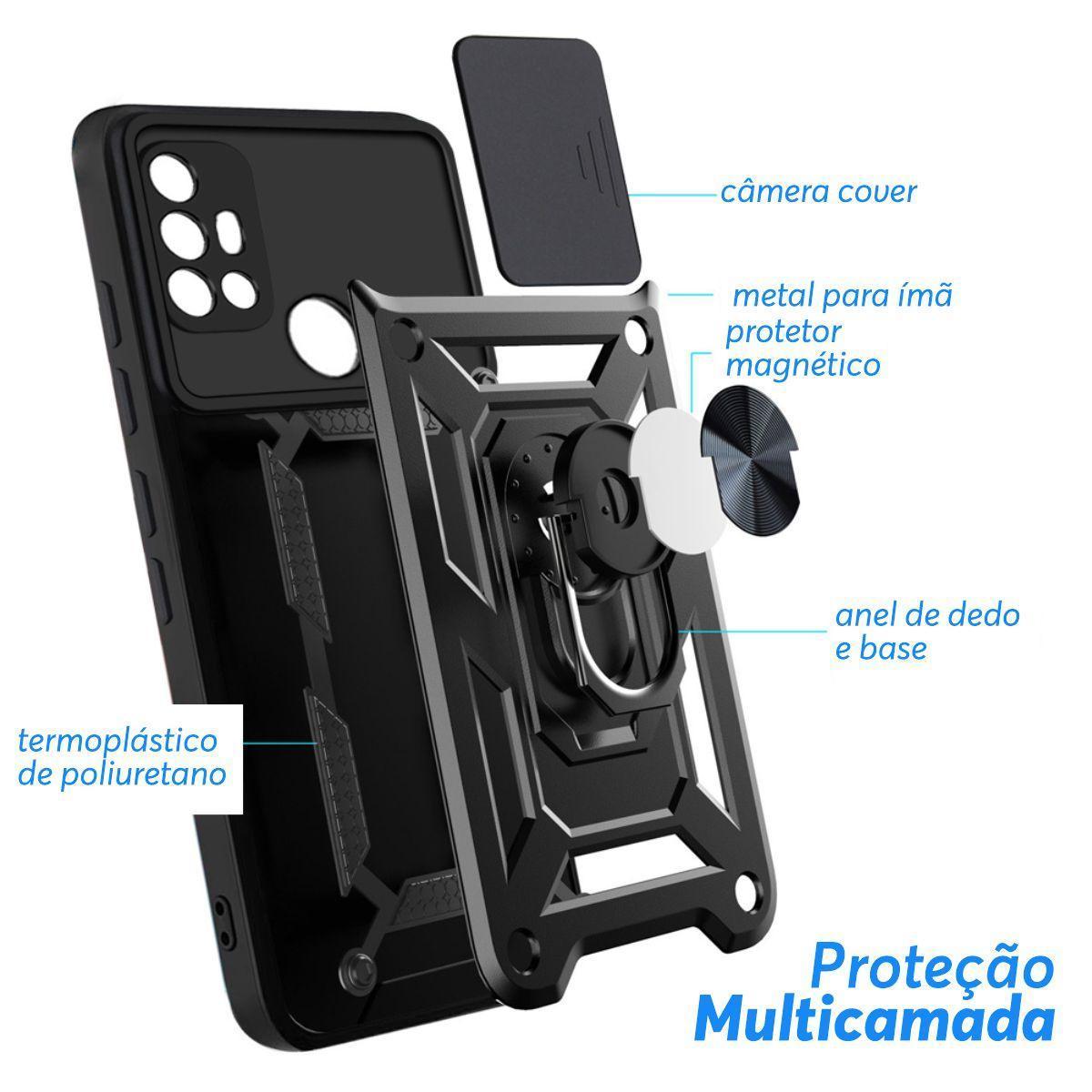 Capa Capinha Case Para Motorola Moto G20 - Protetora Militar
