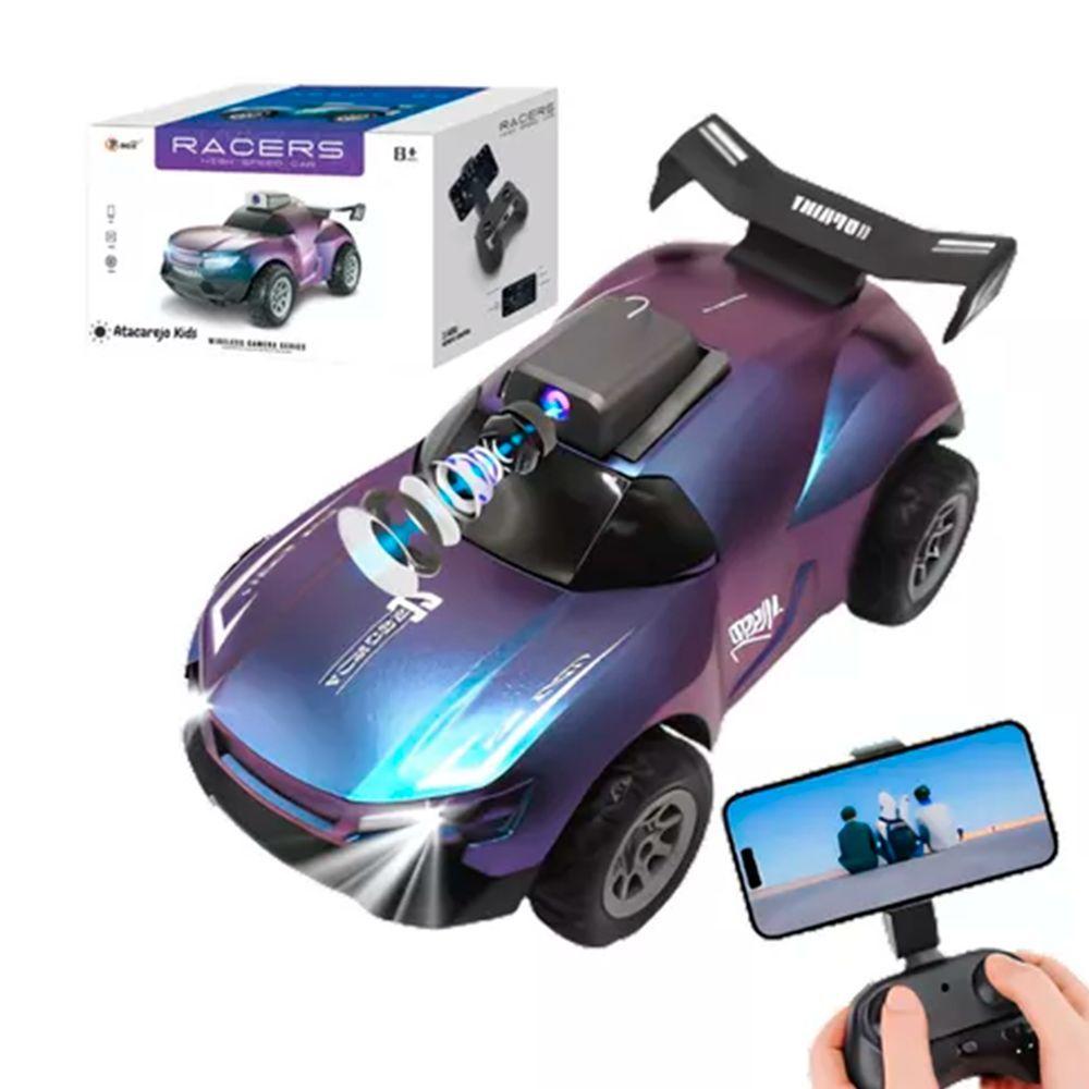 Miniatura Carrinho Controle Remoto Com Câmera Wifi Carro Recarregável Gradiente