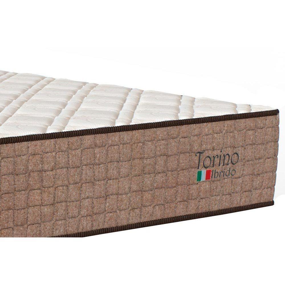 Miniatura Colchão King Molas Ensacadas Masterpocket Torino Ibrido (193x203x33) - Orthoflex
