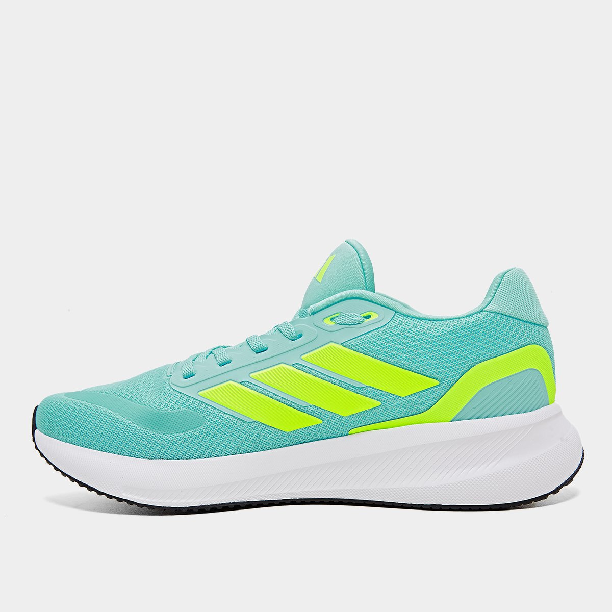 Miniatura Tênis Adidas Runfalcon 5 Masculino Azul Turquesa - 38