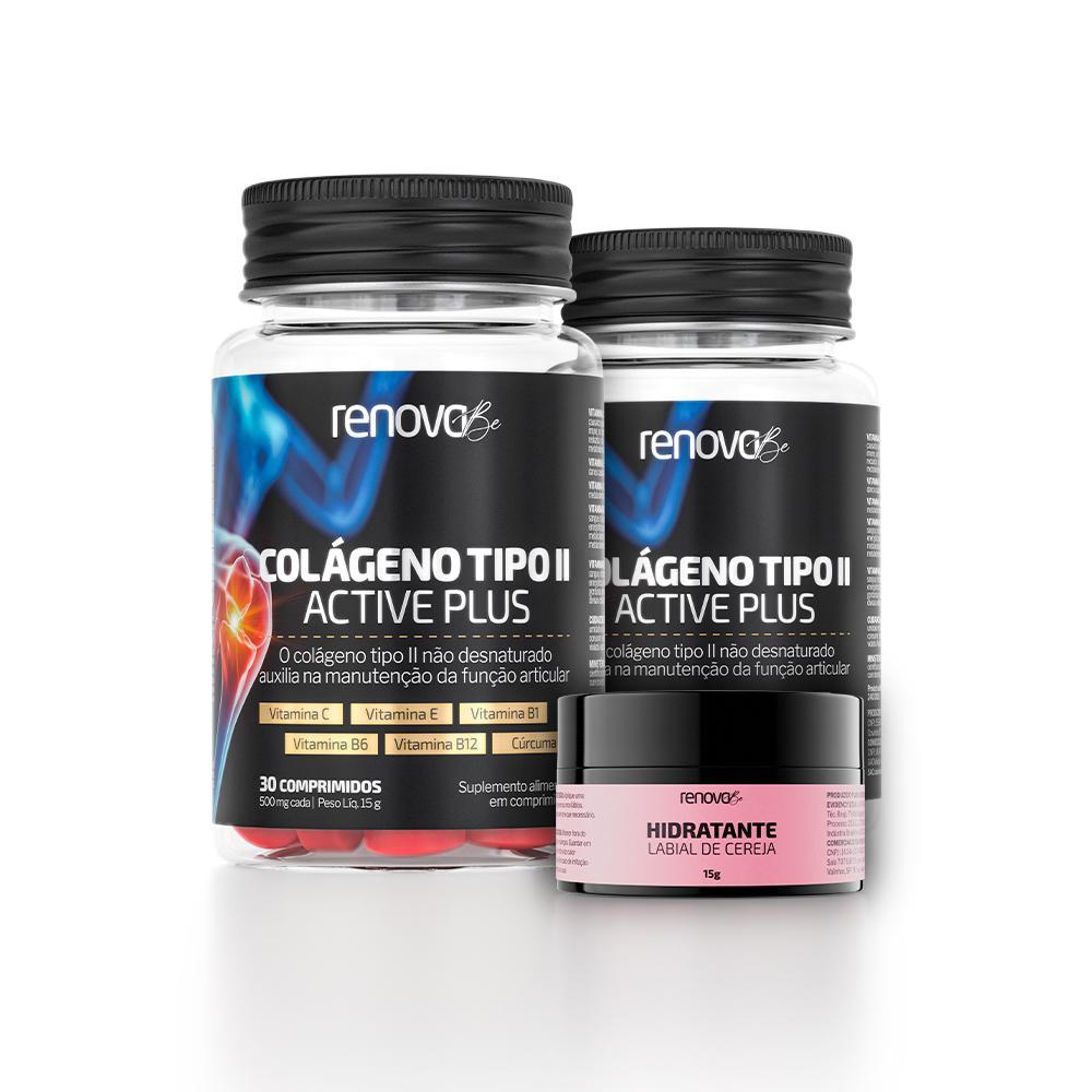 Miniatura 2 Potes Colágeno Tipo 2 Ossos E Articulações - Renova Be