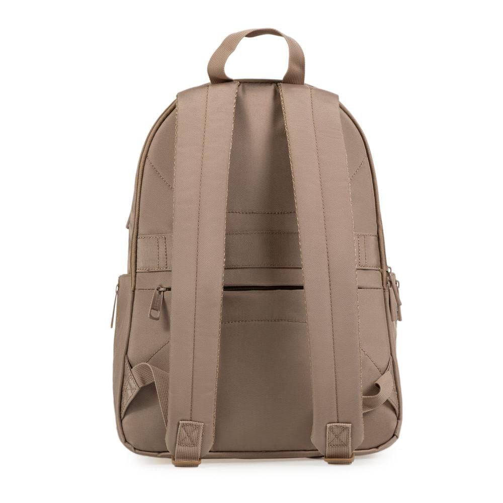 Miniatura Mochila Feminina Executiva Para Notebook Versatille Marrom Marrom
