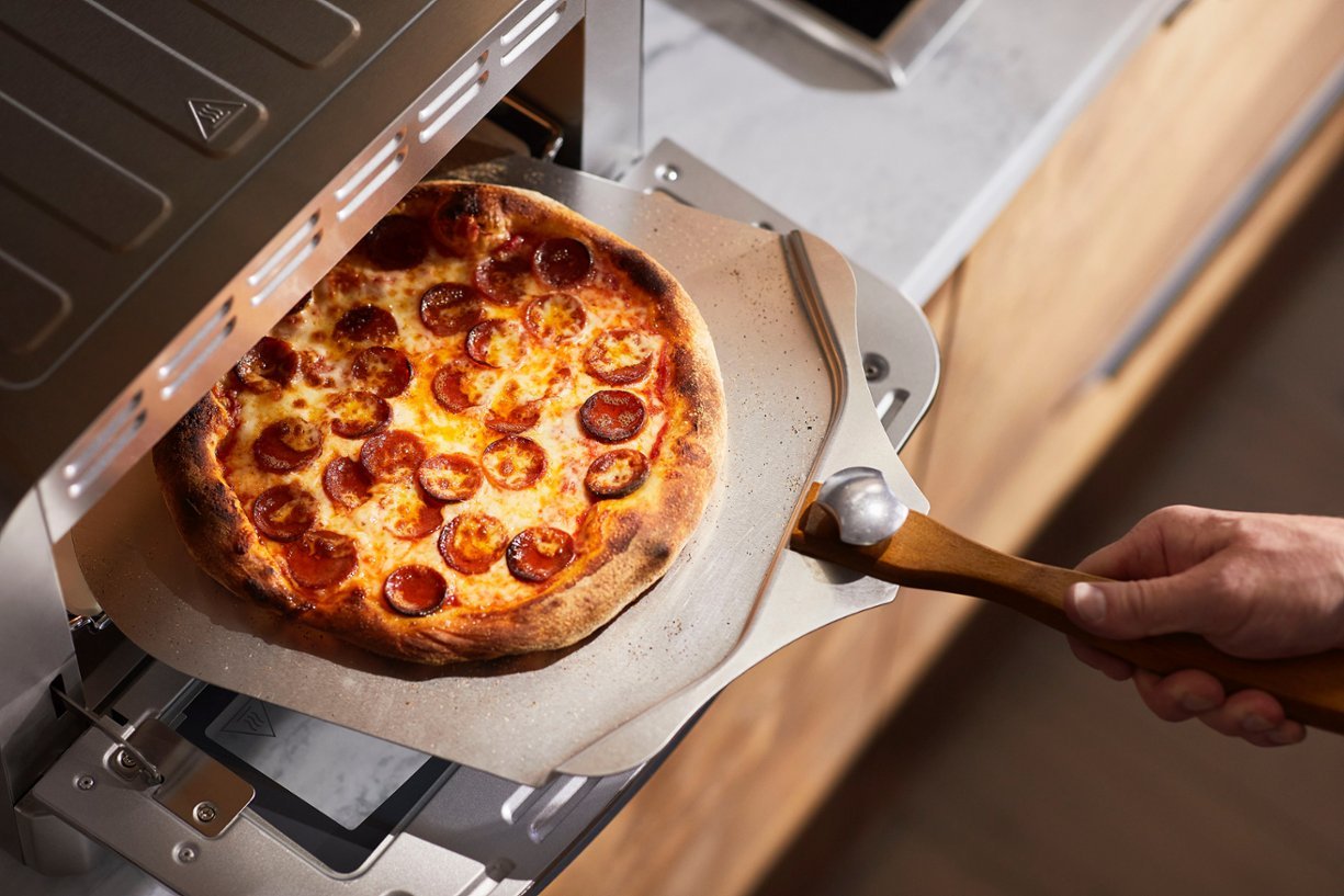 Miniatura Forno de Pizza em Aço Escovado 17L 127V Cuisinart