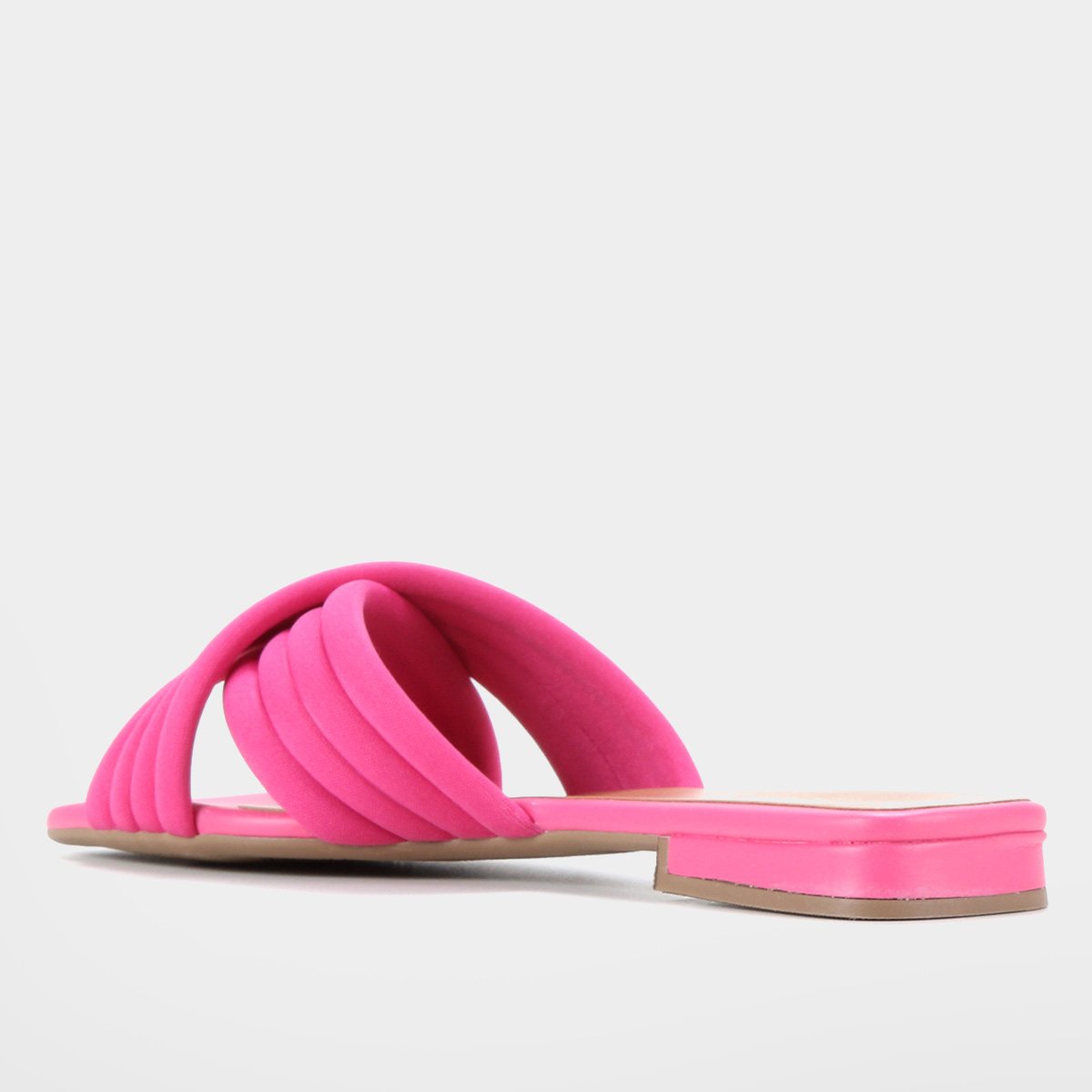 Miniatura Rasteira Shoestock For You Tiras Cruzadas Comforto Pink - 34