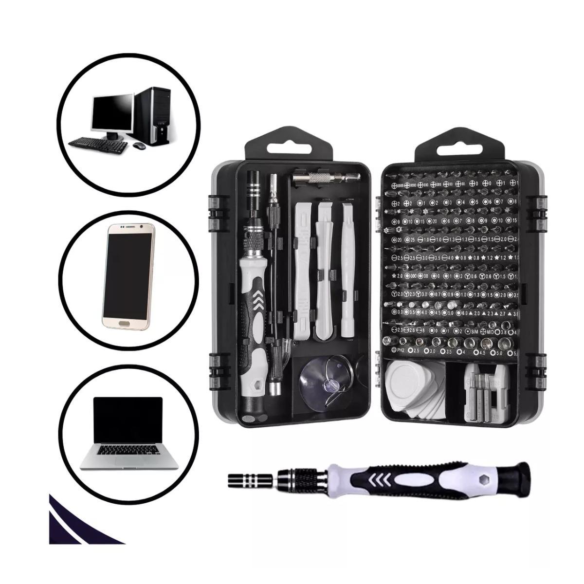 Miniatura Kit Chave De Precisão 115 Em 1 Para Celular Notebook Pc