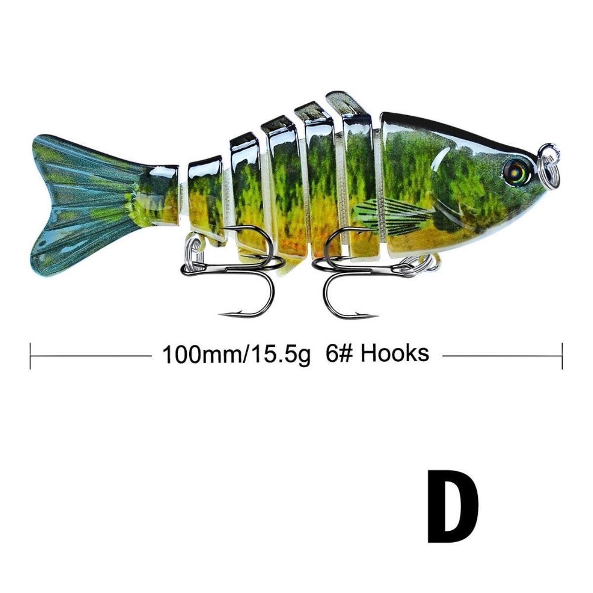 05 Isca Artificial Lambari Para Tucunaré Dourado Traira 10Cm