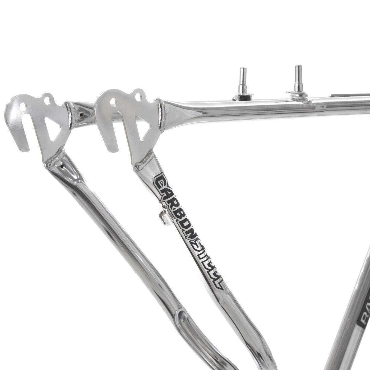 Miniatura Quadro Aro 26 Aço Em Carbono Com Garfo Chrome Line Cromado