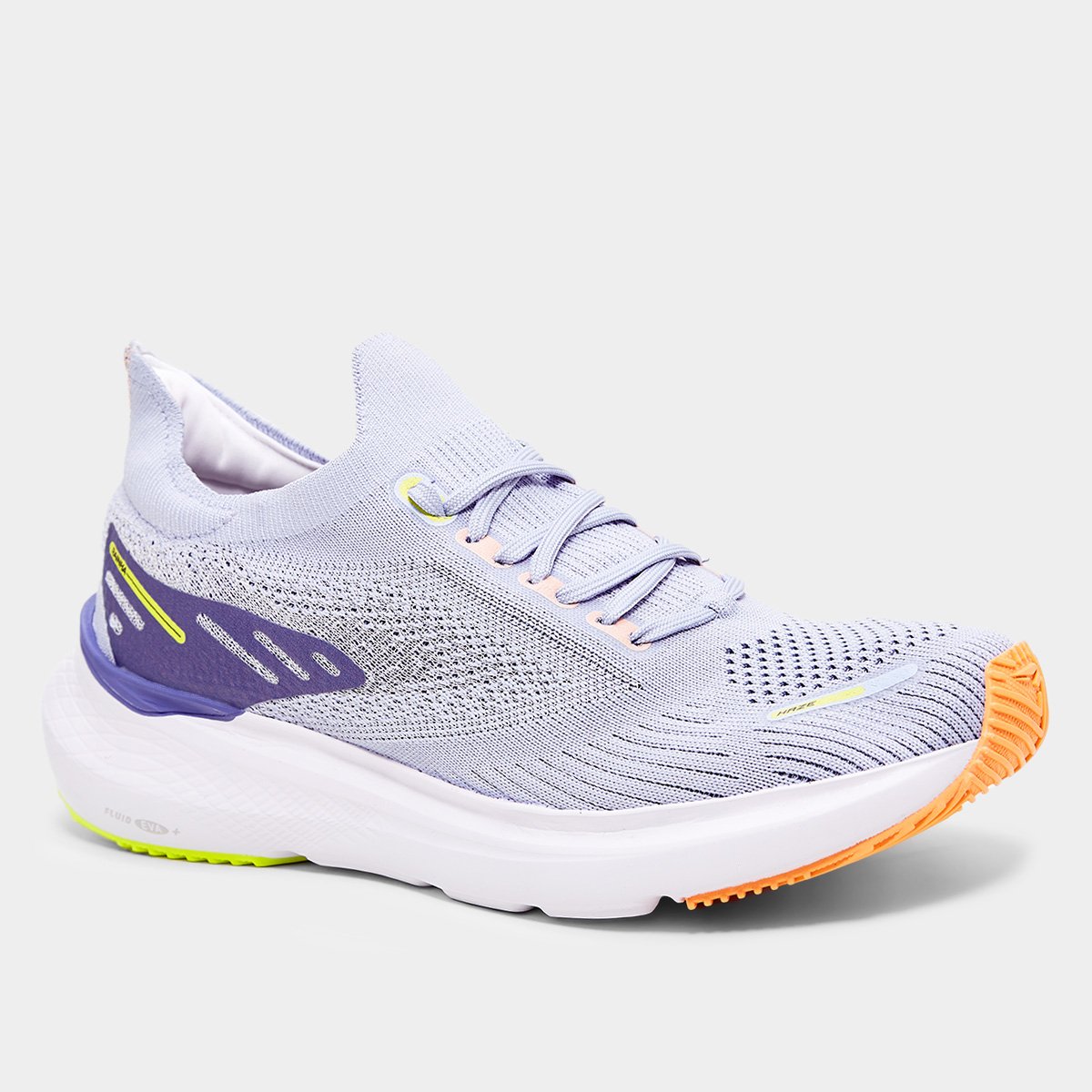 Miniatura Tênis Rainha Haze Feminino Cinza+Branco - 34