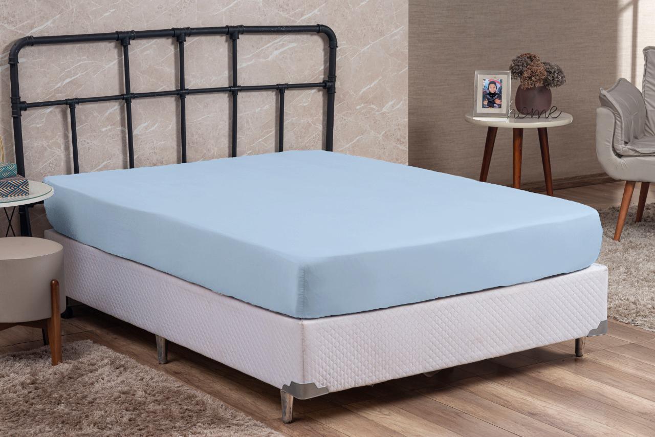 Miniatura Jogo Cama Queen Linha Gold Percal 200 Fios 04 Peças Cama Box