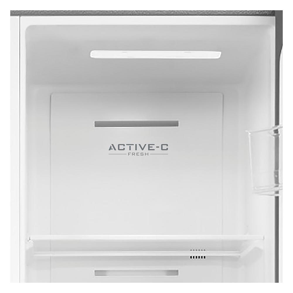 Miniatura Refrigerador Side By Side Midea de 02 Portas Inverter com 442 Litros Inox Claro - MDRS598FGA041