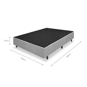 Cama Box Casal MGA Itaflex Colchão Inducol Montreal Europillow Molas Ensacadas SoftGel