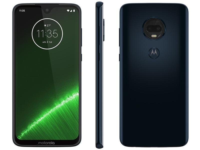 Miniatura Smartphone Motorola G7 Plus 64GB Índigo 4G