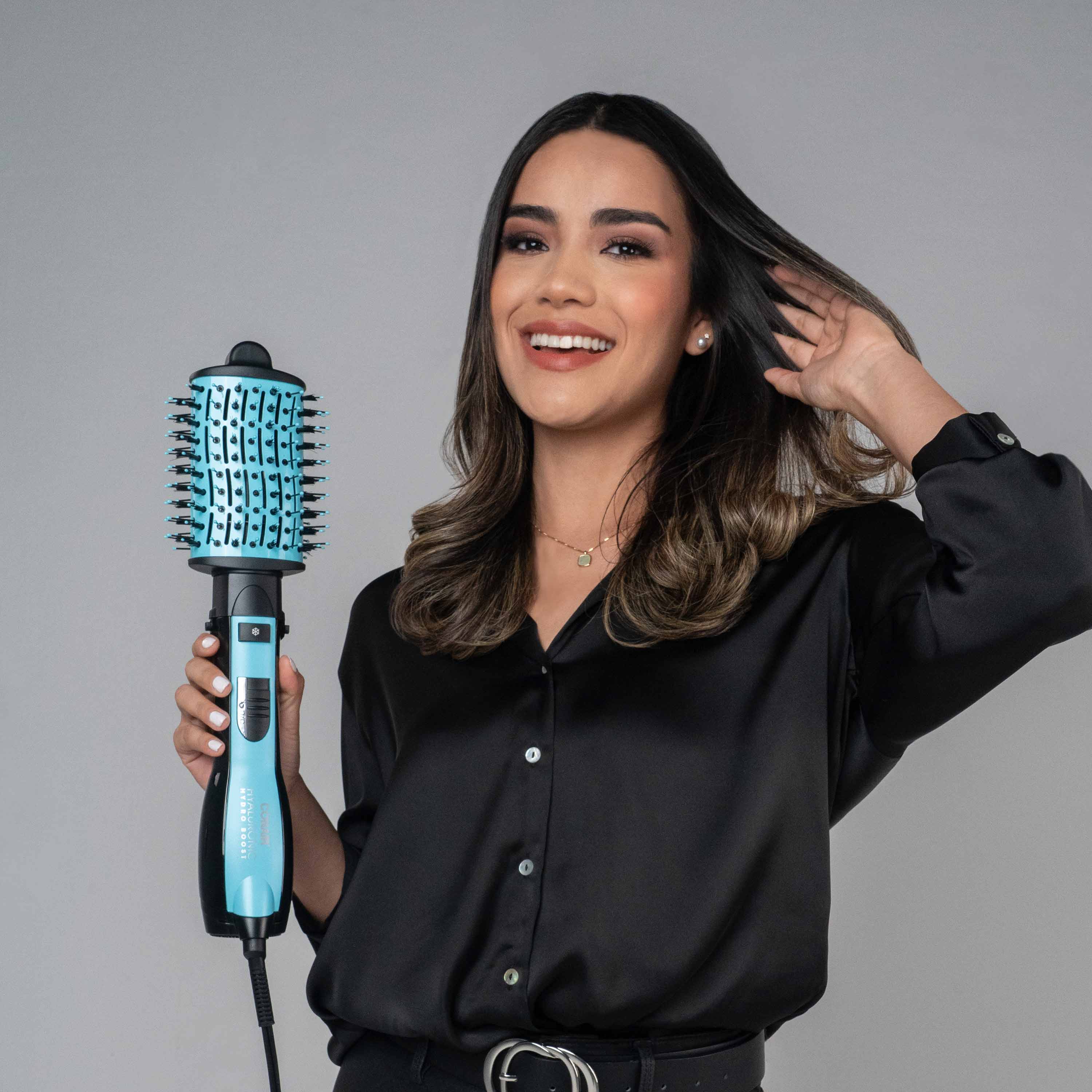 Miniatura Escova Secadora e Modeladora Hyaluronic Conair | 127V