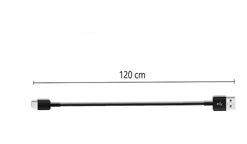 Miniatura Cabo Usb Tipo C Samsung S8 S9 A8 Note 8