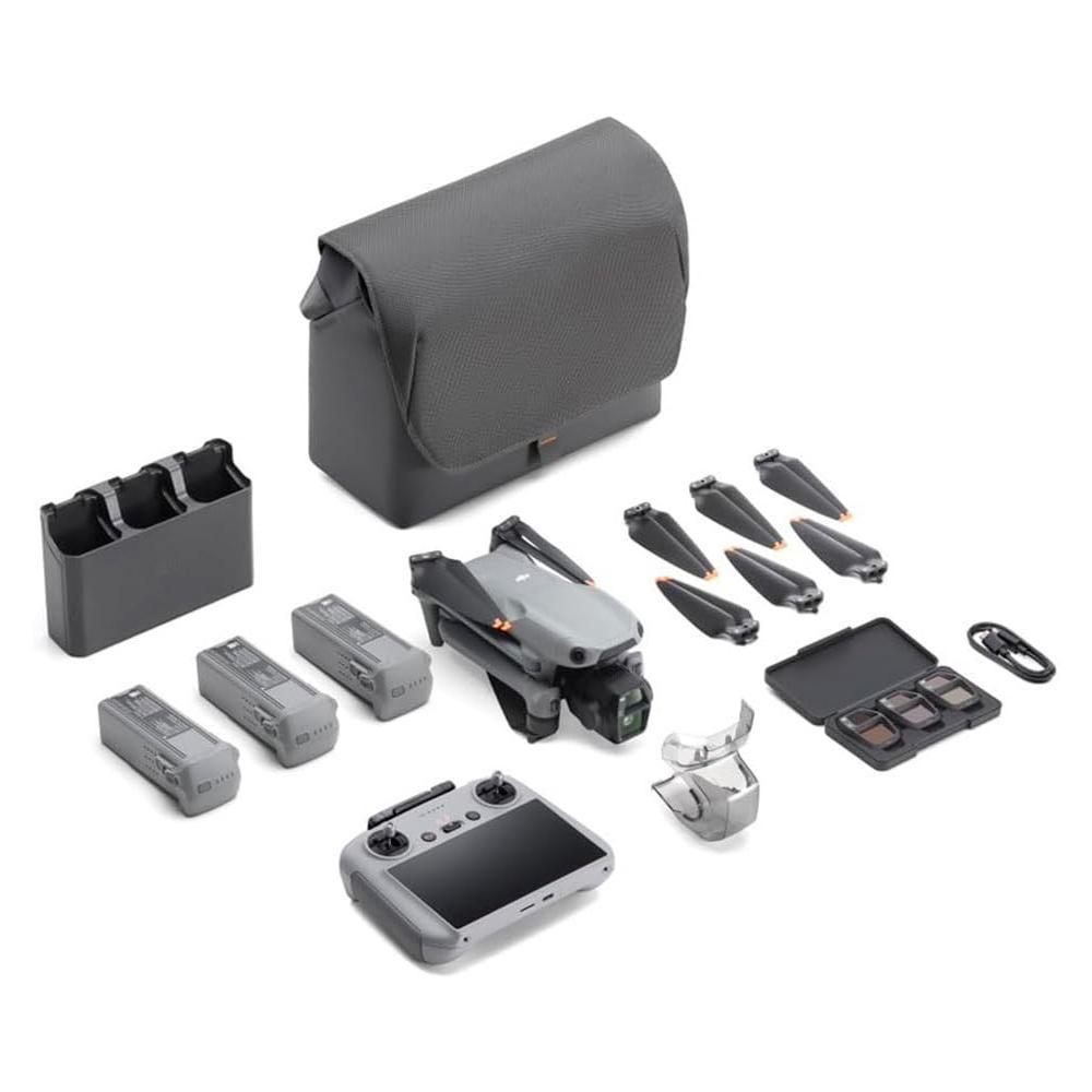 Drone Dji Air 3S Fly More Combo Controle Com Tela Rc 2-Br