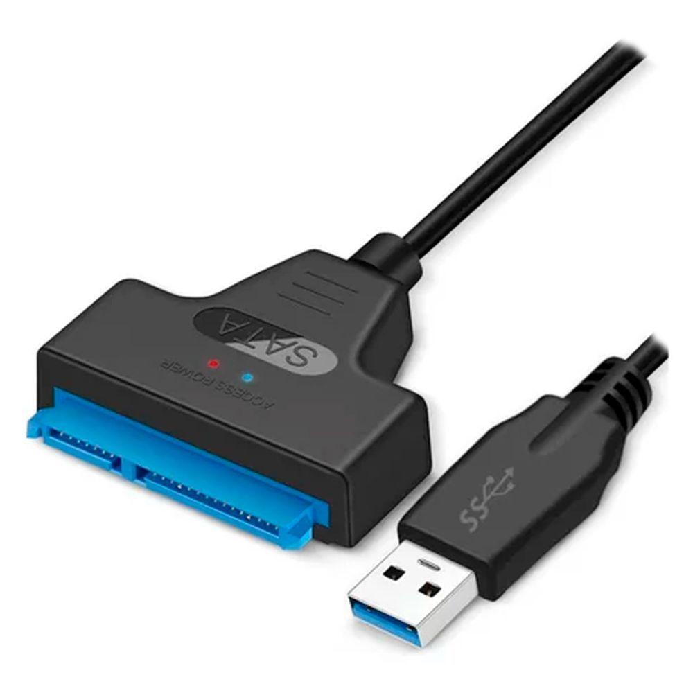 Miniatura Cabo Conversor Usb 3.0 X Sata, Comtac, Preto - 29139380