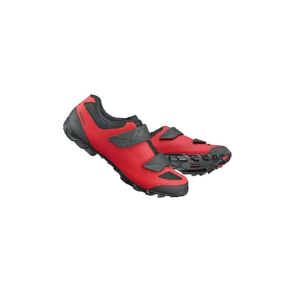 Miniatura Sapatilha Mtb Shimano Sh-Me100 Vermelho/Preto Tam: 39 Brasil