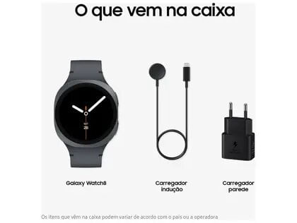 Miniatura Smartwatch Samsung Galaxy Watch8 LTE 44mm - Grafite SM-L335FDAPZTO