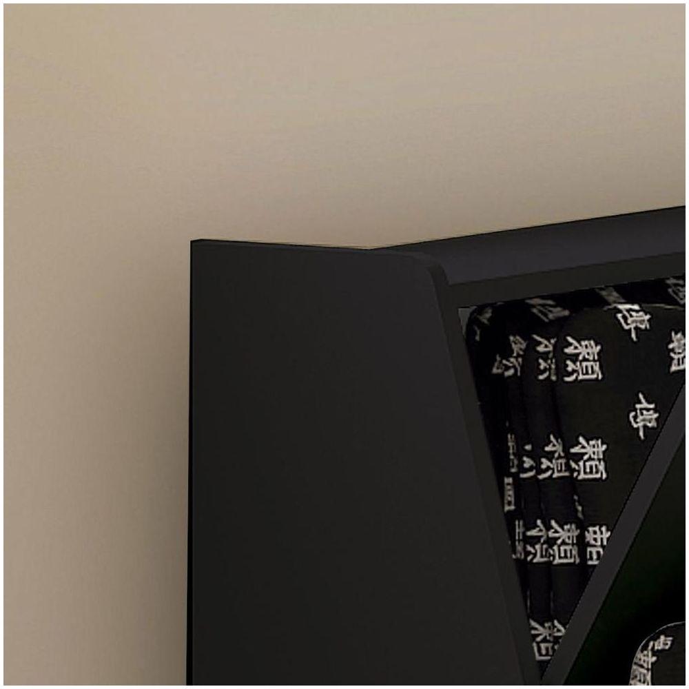 Miniatura Cama Solteiro Bicama Ditália Bb-28 Preto