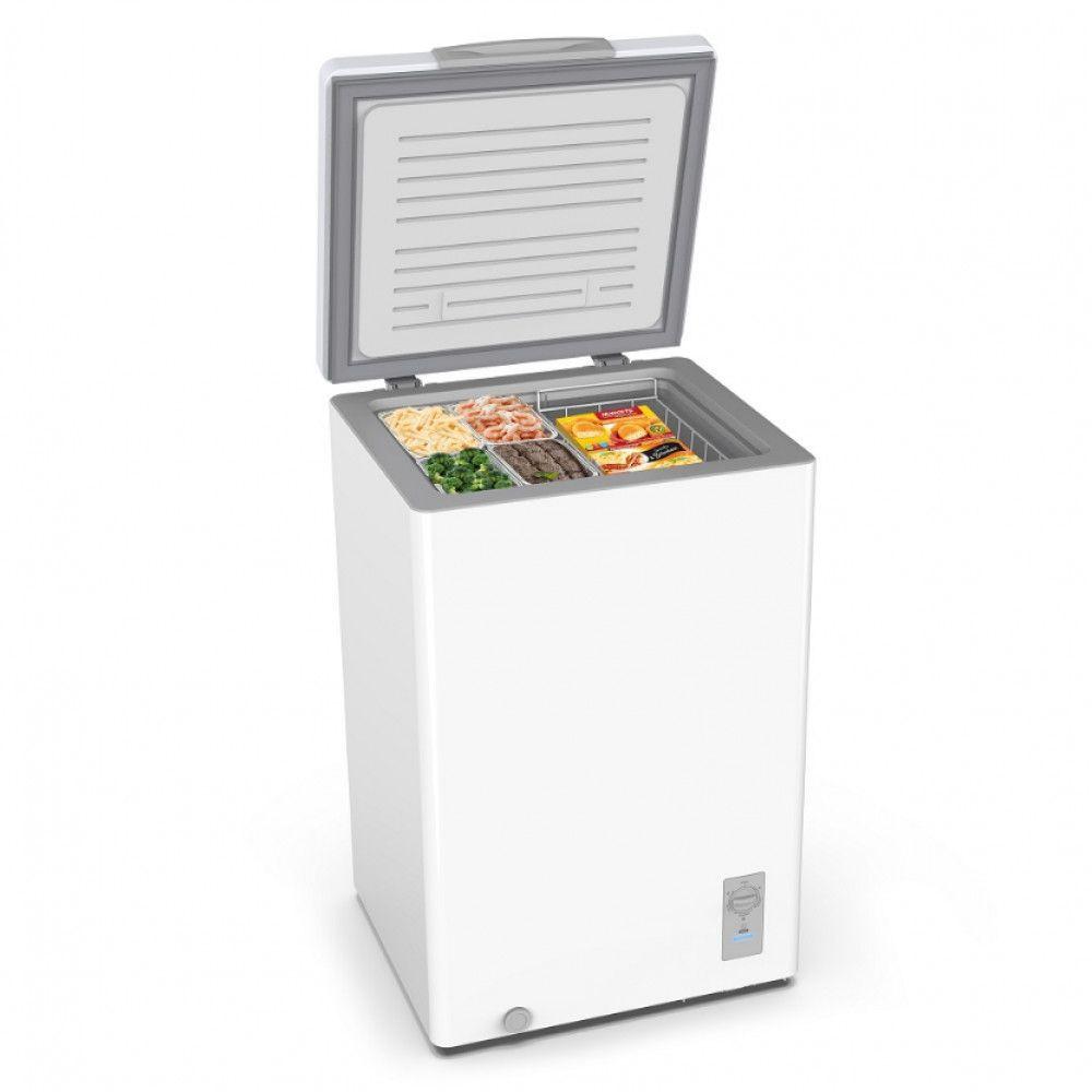 Miniatura Freezer Horizontal Midea 100 Litros 1 Porta Cfa10b1 Branco 110v