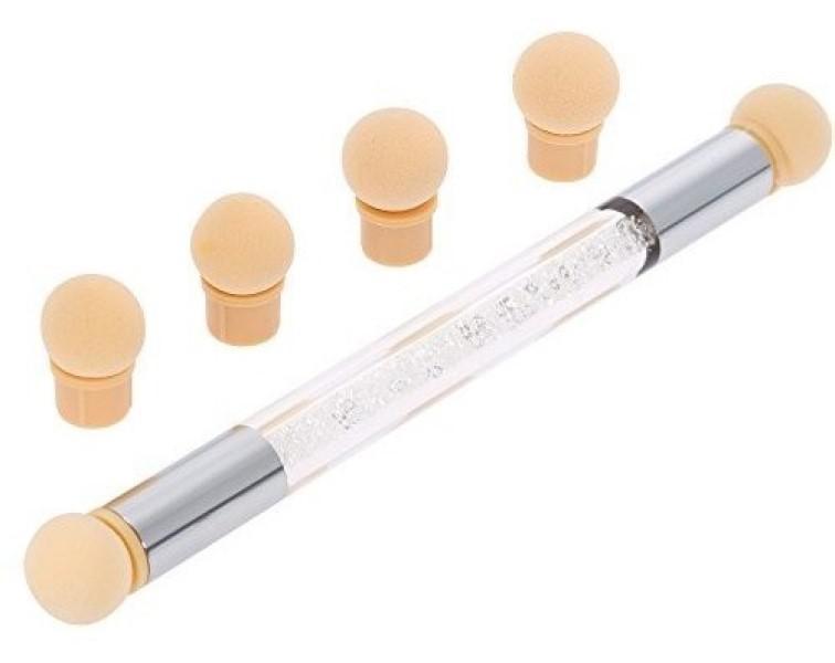 Miniatura Pincel Esfumar Unhas Degrade Nail Art Tool Baby Boomer