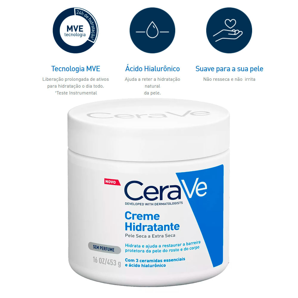 Miniatura Creme Hidratante Corporal CeraVe 453g