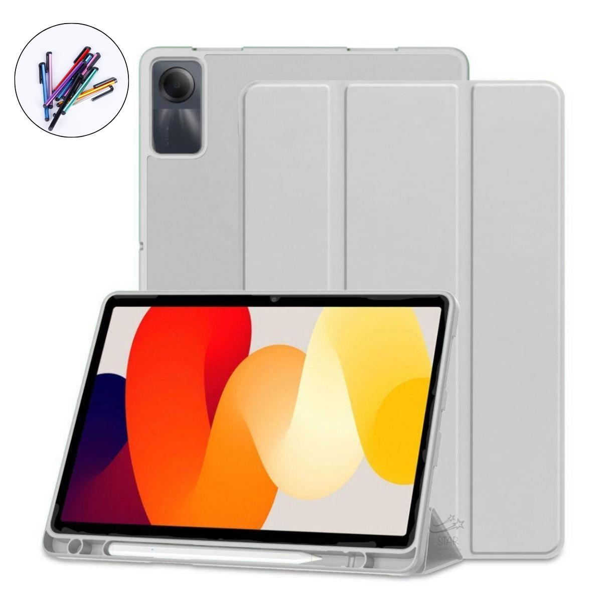 Miniatura Capa Tpu Com Slot + Caneta Tablet Xiaomi Redmi Pad Se 11