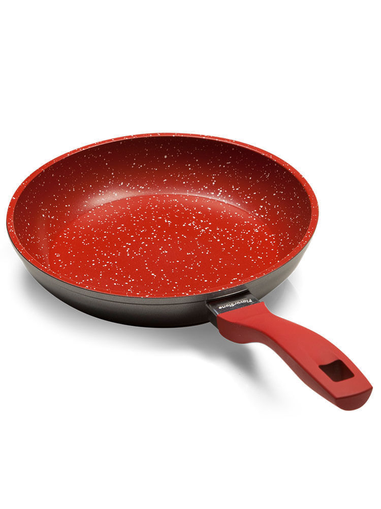 Miniatura Panelas Polishop com Tampa Ichef - Sauté - Day By Day 24Cm - Vermelha | Polishop