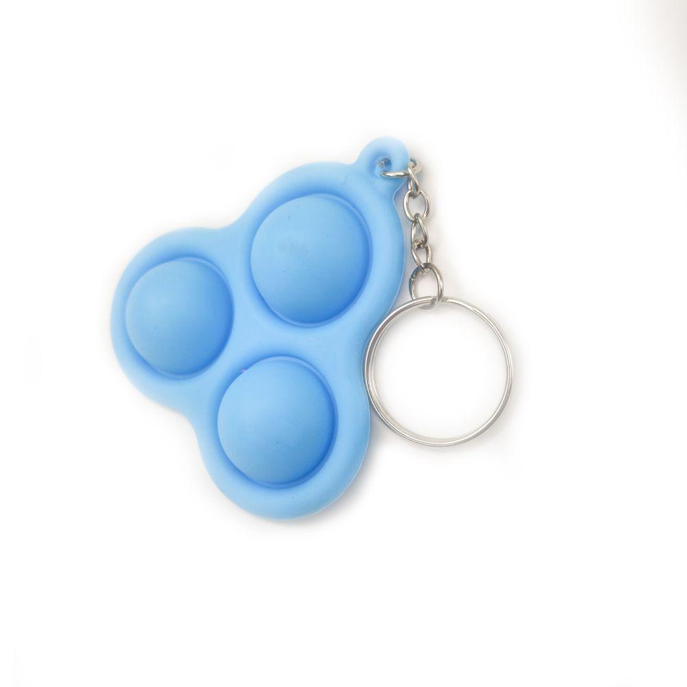 Miniatura Chaveiro Pop It Anti Estresse Relaxamento Sensorial Fidget