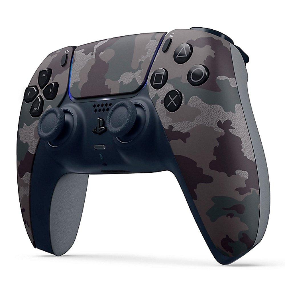 Miniatura Controle Sony DualSense PS5, Sem Fio, Gray Camuflado