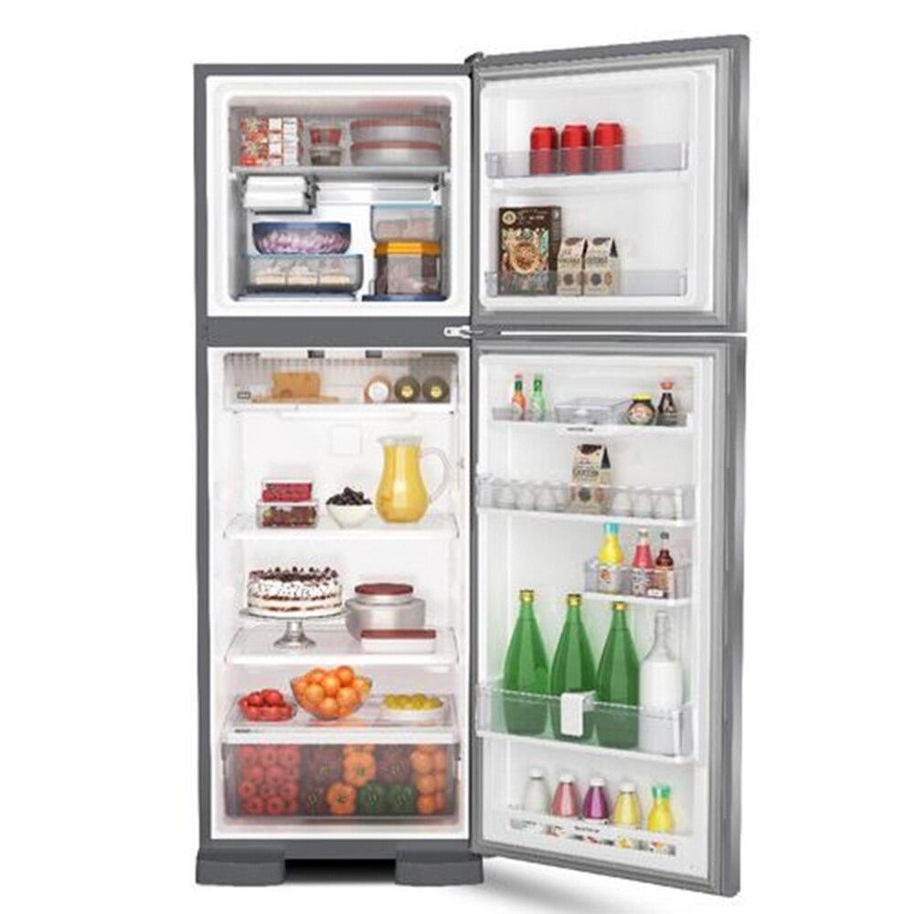 Geladeira Brastemp Frost Free Duplex Inox 375 Litros BRM45JK 110 Volts