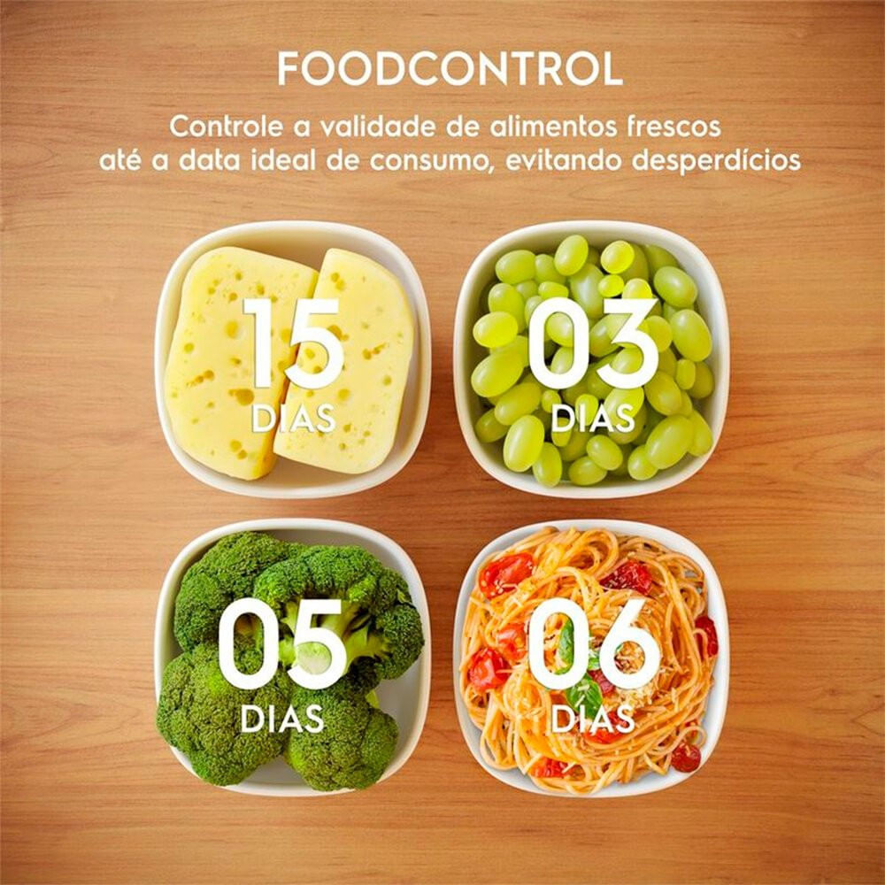 Miniatura Geladeira Electrolux Frost Free Inverter 490L Inverse Inox Look IB7S Inox - 110V